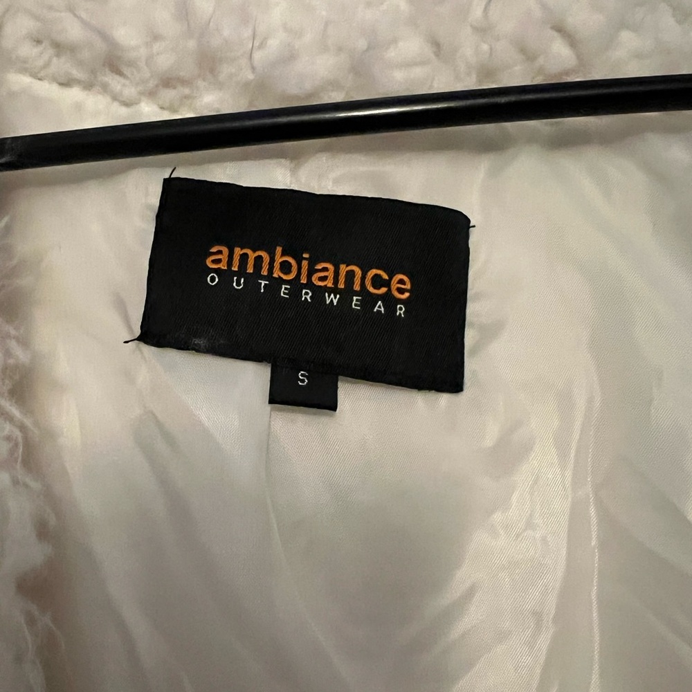 Ambiance Cream Fuzzy Cardigan - Picture 2 of 3